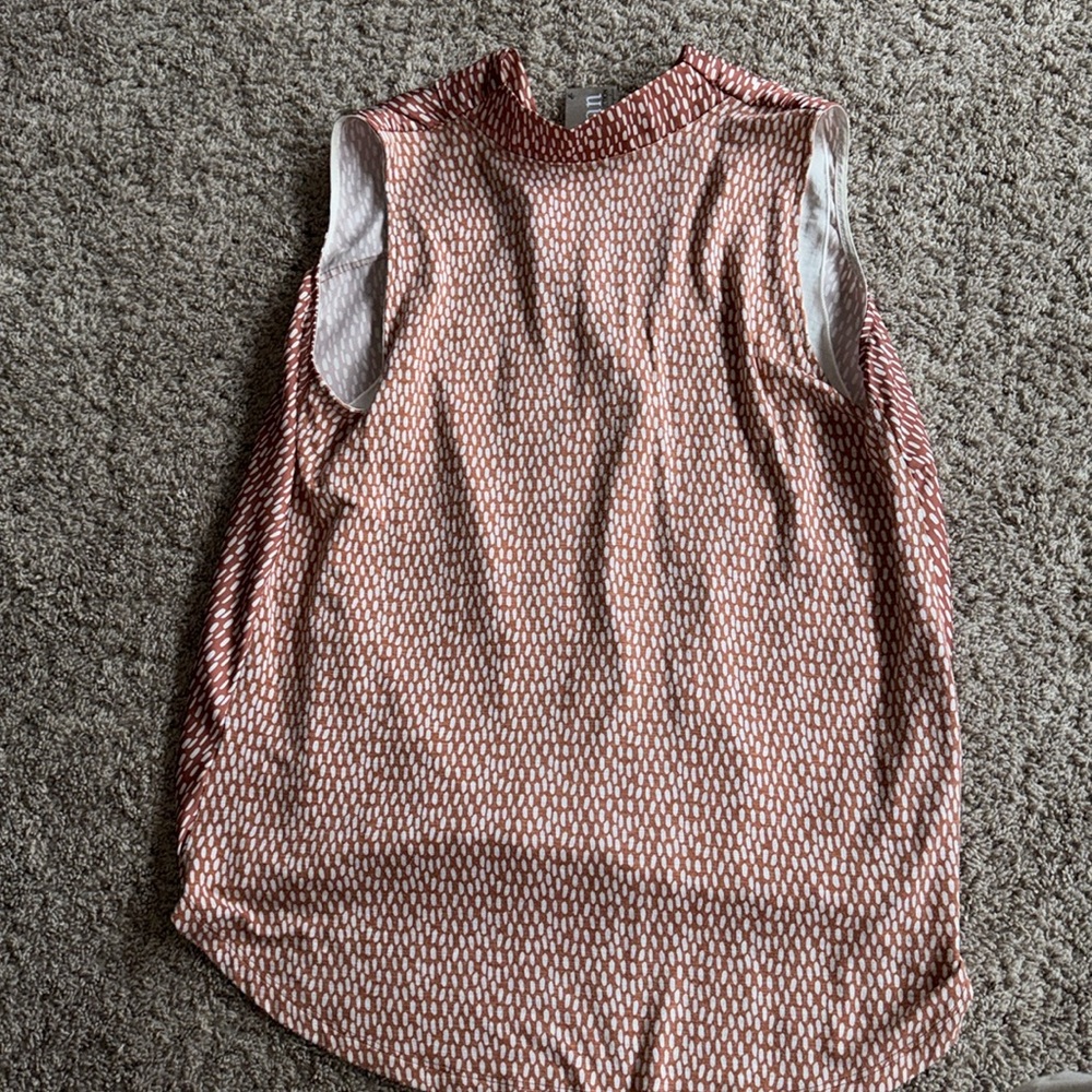 Dolan Left Coast Pia sleeveless cross cross blouse size medium - Picture 4 of 6